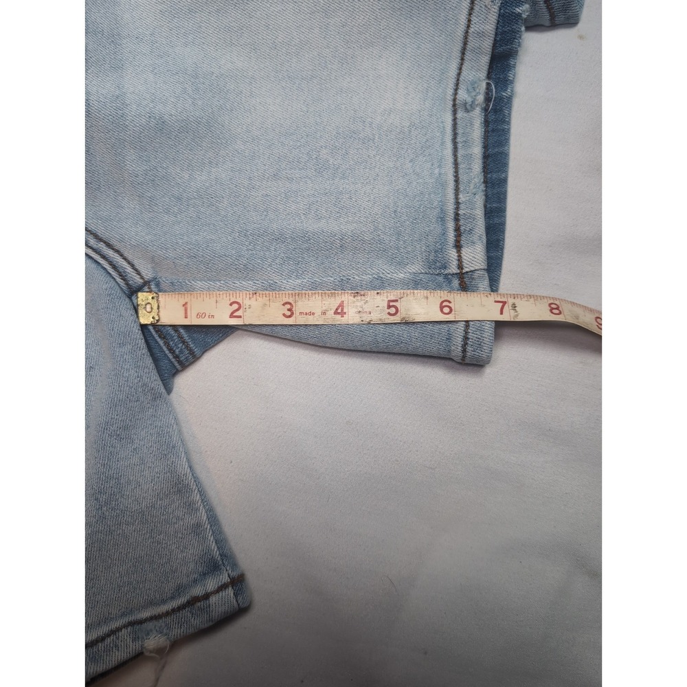 2x Judy Blue Shorts Womens 3XL Mom Denim Elastic Waist Distressed Denim - Picture 9 of 15